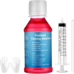 CoYlBod 잉크젯 프린터 프린트헤드 청소 키트 Epson 인력용 WF-3720 표현 홈 XP-4100 XP-4105-3.4oz 100ml