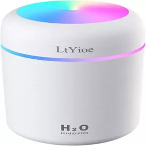 컬러풀 쿨 미니 가습기 자동차 사무실 침실 등을 위한 USB 개인용 데스크톱 자동 차단 2가지 미스트 모드