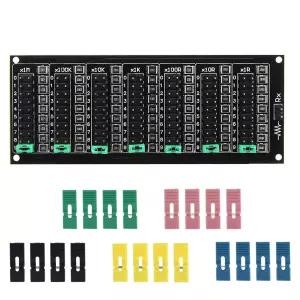 DAOKI 저항 보드 1R - 9999999R 7년 프로그래머블 모듈 조정 가능 SMD 스텝 정확도 1 1/2 와트 200V