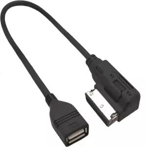 MDI M MP3 USB 플래시 드라이브 AUX 어댑터 케이블 코드용 HAIN 자동차 음악 오디오 인터페이스 E S C GLA