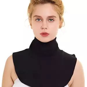 WL BBT4) 페이크 목폴라 남녀성인 레이어드 넥워머 페이크폴라 반목폴라 탈부착목폴라