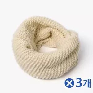 TBZ 따듯한 니트재질 프롬즈 넥워머 아이보리x3개 목토시 목토시 넥워머목도리