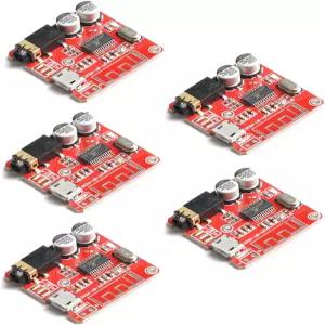 EC 5Pcs 블루투스 디코딩 보드 XYBT미니 MP3 4 모듈 자동차 스피커 파워 회로 W+APE+FLAC+MP3