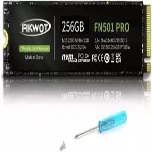 Fikwot FN501 Pro 256GB NVMe SSD - M.2 2280 PCIe Gen3 x4 내장 솔리드 스테이트 드라이브 그래핀 냉각