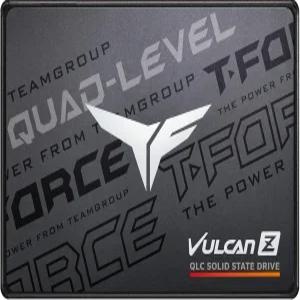 TEAMGROUP T-Force Vulcan Z 1TB SLC 캐시 3D NAND QLC 2.5인치 SATA III 내장 솔리드 스테이트 드라이브