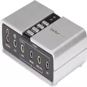 Sthcom 7 USB 사운드 카드 SPDIF 디지털 오디오가 된 노트북용 외장 PC용 실버 ICUSBAUDIO7D