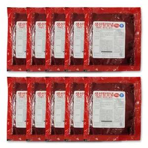 청정한상 매운탕 해물탕 소스 양념 1kg (100g x 10개)