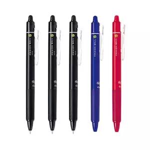 (매장정품)파이롯트 프릭션 노크 볼펜 0.7mm 검정3자루+파랑1자루+빨강1자루