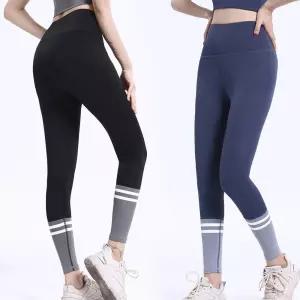 예쁜 투톤 디자인 여성 요가 필라테스 쫀쫀 레깅스 zoS7+1IaY