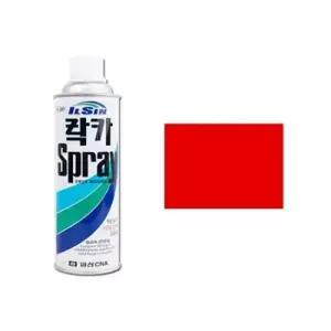 일신 스프레이락카 420ml 적색(318) / 29718 문구용품 사무용품