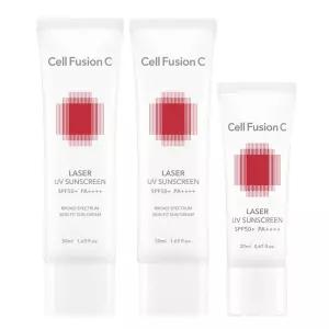 셀퓨전씨 레이저 유브이 썬스크린 SPF50+ PA++++ 50ml x 2개 + 20ml x 1개 1세트