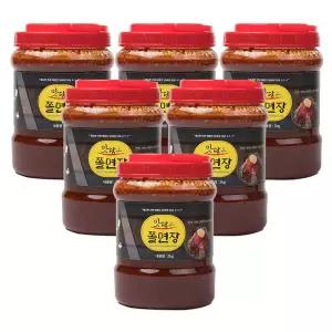 맛담은 쫄면장 2kg x 6개 1세트/양념장
