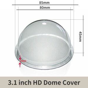 아크릴반구 HIKVISION 카메라 투명 유리 45MM 미니 85MM 커버 HD 보호 외부 반구