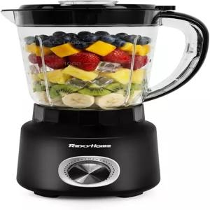렉시홈 블렌더 700W 주방용 카운터탑 50온스 BPA 프리 병 스무디 쉐이크 얼음 분쇄 및 냉동 과일용 3단
