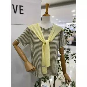 [갤러리아] [레코브]스트라이프컬러숄세트니트(LC31F7KN517S)