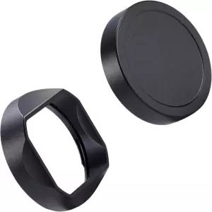 금속 사각 렌즈 후드 커버 포함 Voigtlander NOKTON 35mm f1.4 f1.5 LH-6 교체(알루미늄 합금-블랙)와