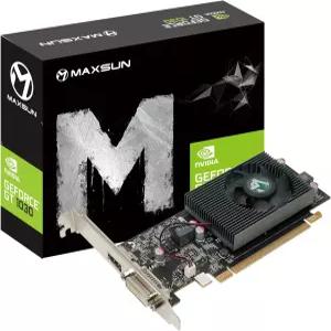 Maxsun GEFORCE GT 1030 2GB GDDR5 64비트 비디오 그래픽 카드 GPU PCIe 3.0 DirectX 12 ITX HDCP DVI HDMI
