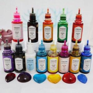 의류염색약 옷감 섬유 부분염색 에폭시 수지 디퓨전 잉크 제작 주얼리 안료 10ML 착색제