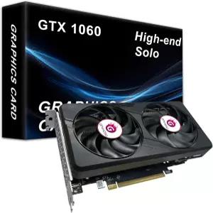 GPVHOSO GTX 1060 6GB 컴퓨터 그래픽카드 GDDR5 8K 192비트 HDR VR 지원 게이밍 PC용 비디오카드 Tarjeta