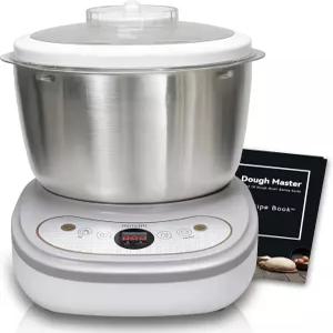 발효 기능이 있는 반죽 제조기 7.4Qt 대용량 믹서 피자 면 빵 사워도우 반죽기 스테인리스 스틸 볼