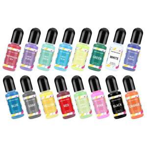 의류염색약 옷감 섬유 부분염색 10ML 수지 안료 잉크 금형 착색제 아트 에폭시 농축 쥬얼리