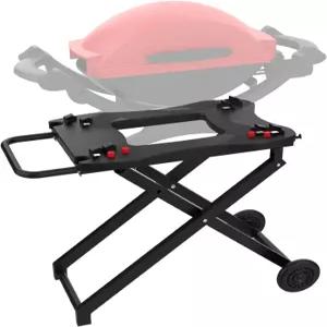 Weber Q100 Q1000 Q120 Q1200 Q200 시리즈 그릴용 휴대용 카트 Q1400 Q2400 전기 BBQ 접이식 스탠드 Q