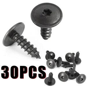 자동차고정핀 도어핀 30PCS 차량용 클립 나사 태핑 비틀 B5 PASSAT BORA CC VW MK4 골프 MK5 MK6 B6