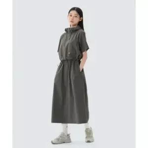 스노우피크 snowpeak APPAREL 루트 아노락 원피스 S26MWROP63 Rustic Khaki 218471