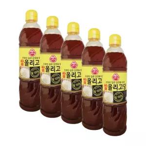 오뚜기 조청의 깊은 단맛을 담은 쌀올리고당 1.2kg 5개