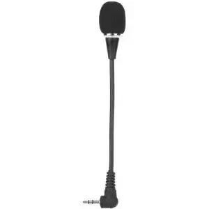 미니 마이크 콘덴서 전방향 유연 헤드 보컬 픽업 오디오 증폭 장비 표준 1/8인치 3.5mm 보조 잭