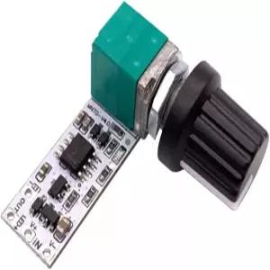 동커 LED 드라이버 PWM 조광기 모듈 DC 3.7V-24V 4A 모터 속도 제어기 무단계 회로 제어 보드 노브 포함