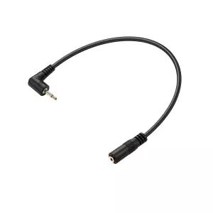 PNGKNYOCN 직각 2.5mm 오디오 보조 케이블 90도 남녀 TS 모노 확장 스마트폰 헤드폰 Mp3 플레이어 0.3M
