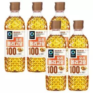 청정원 요리올리고당 700g x 5개 물엿대용 조림 볶음 윤기용 요리당 단맛조절 윤기코팅