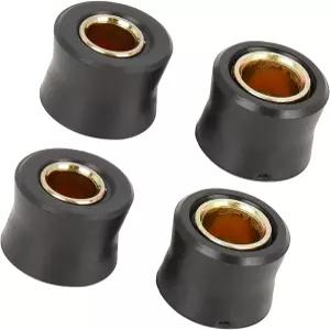 히하하 오토바이 10mm 내경 후방 충격 흡수 쿠션 고무 링 부싱 2세트 내구성 소재