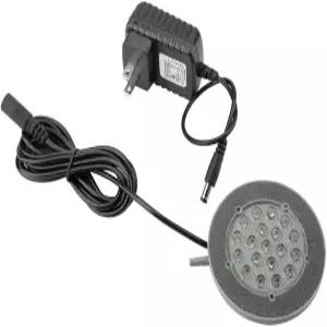 수족관 에어 스톤 19개의 LED 원형 버블 발생기 물고기 라이트 펌프 램프 컬러풀한 잠수정 조명