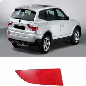 BINB ROAD 좌측 리어 범퍼 리플렉터 라이트 드라이버 사이드 63147162217 BMW X3 E83 2006-2010 호환