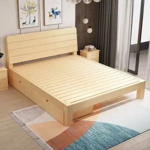 수납 원목 침대프레임 나무 더블 1000mmx1900mm DIY 트윈 편백 서랍형