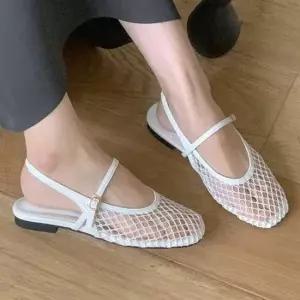 여름 데일리 여성 메쉬 플랫슈즈 통기성 아쿠아 슈즈 여성플랫슈즈 여성샌들 여름신발