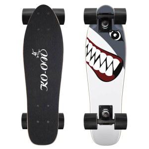 KO-ON 스케이트보드 컴플리트 55.9CM(22인치) 미니 크루저 초보자