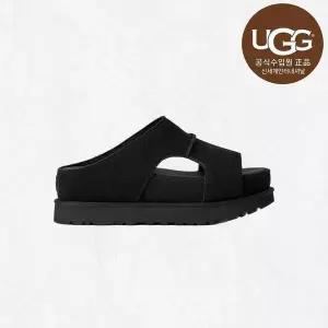 [UGG]어그 [WOMEN] 26SS 골든스타 하이 컷아웃 플랫폼 슬라이드 1666105508 BLK 2576011