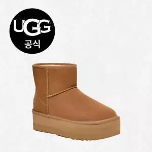[UGG]어그 [W 여성]스웨이드 클래식 미니 플랫폼 부츠(체스트넛)25FW1665302504 2576405