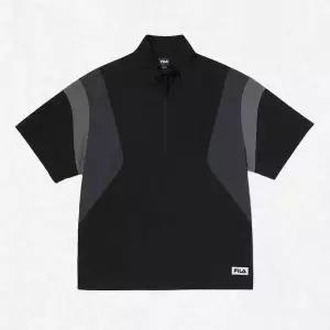 [휠라] 경량 스트레치 반팔 아노락 FS2JKG2106X_BLK 2587555