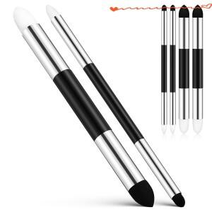6Pcs 블렌딩 스폰지 브러쉬 듀얼 팁 펜 소프트 지우개 스케치 드로잉 도구 미술 용품 스텀프