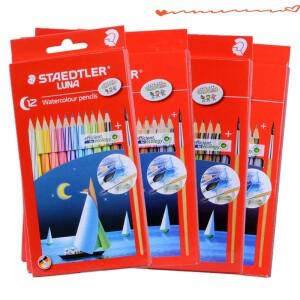 Staedtler Luna 137 10 C12 C36 수용성 색연필 다채로운 드로잉 독일 Secret Garden