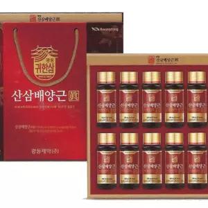 광동 산삼배양근진액 100ml x 12병 홍삼농축액 고품격 선물세트