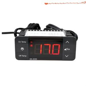 A25F-EK-3030 디지털 온도 컨트롤러 220V 조절기 센서 냉장 냉동고 용 제상