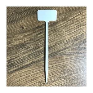정원 원예용품 정원데코 36cm 플라스틱 식물팻말 화단이름표 삽입형 화이트