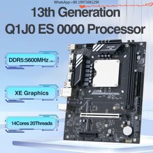 13세대 Q1HY 메인보드 CPU 세트 i9 13900 데스크탑 컴퓨터 DIY 게임 오피스 DDR5/Q1J0에 적용