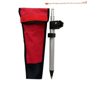 라이카 토탈 스테이션용 텔레스코픽 미니 프리즘 폴 정밀 팁 스트레치 측량 장비 부품 60cm