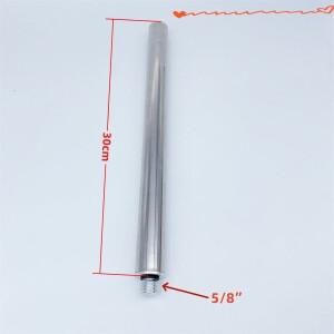 GPS RTK 스테인리스 스틸 폴 로드 30CM 측량 브래킷 연장 5/8 x 11 나사산 양쪽 끝